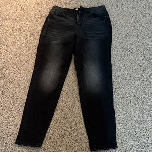 NWT Fashion Nova Women's Black Straight Leg Jeans